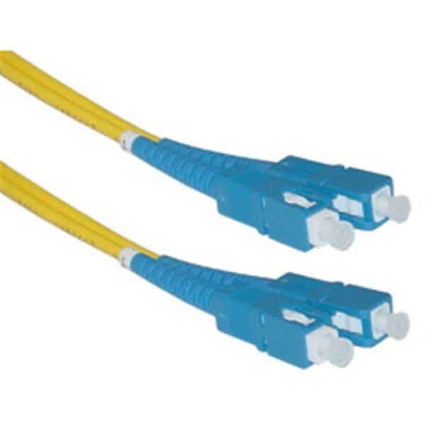 Aish Fiber Optic Cable SC SC Singlemode Duplex 9-125 2 meter 6.6 foot AI202124